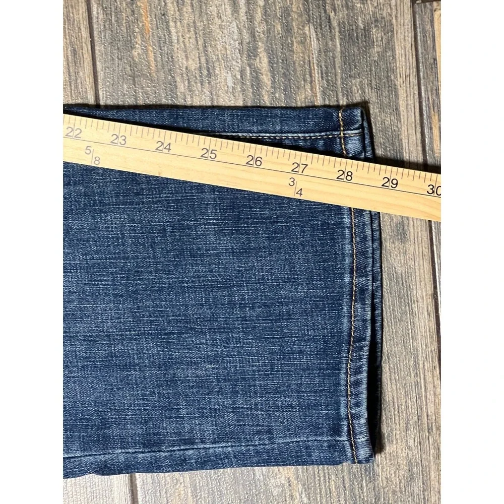 Lucky Brand 410 Athletic Slim Mens Jeans 38x30 Blue Denim Stretch Western‎ Stack